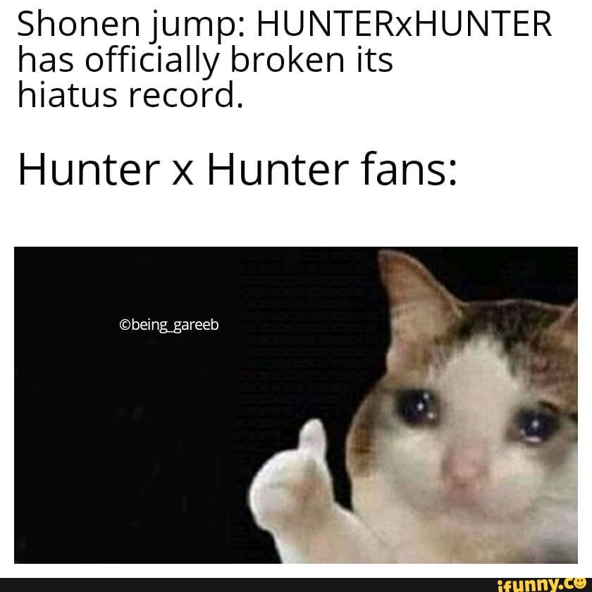 Shonen Jump News on X: HUNTERxHUNTER has officially broken its