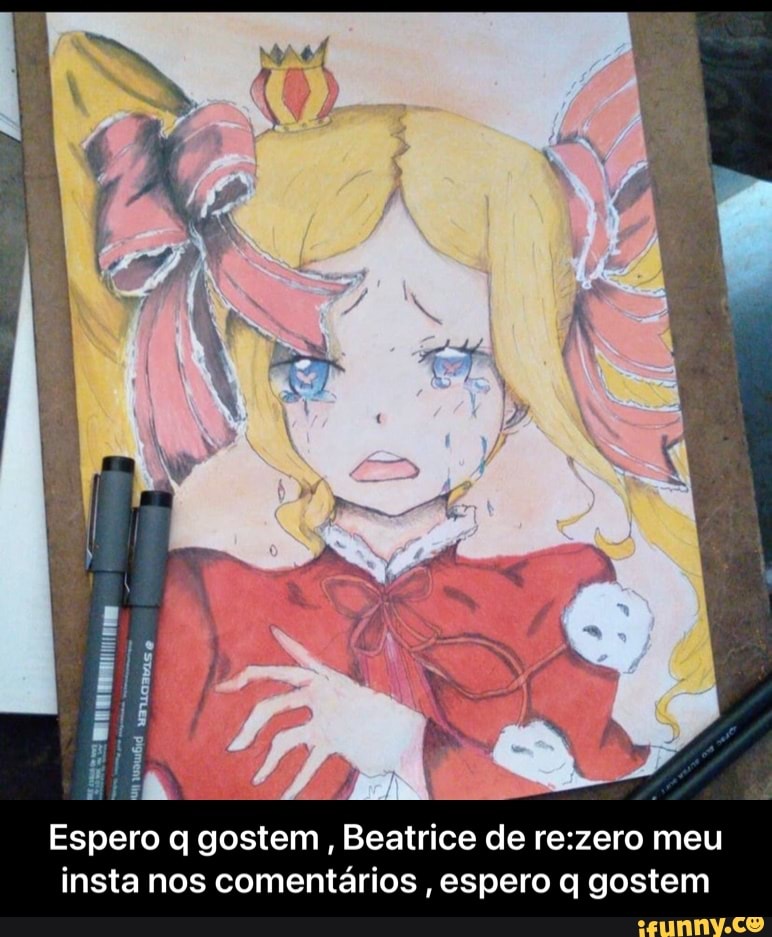 Espero q gostem, Beatrice de meu insta nos comentários, espero q gostem - Espero q gostem , Beatrice de re:zero meu insta nos comentários , espero q gostem