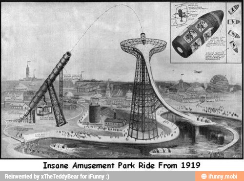 Insane Amusement Park Ride From 1919