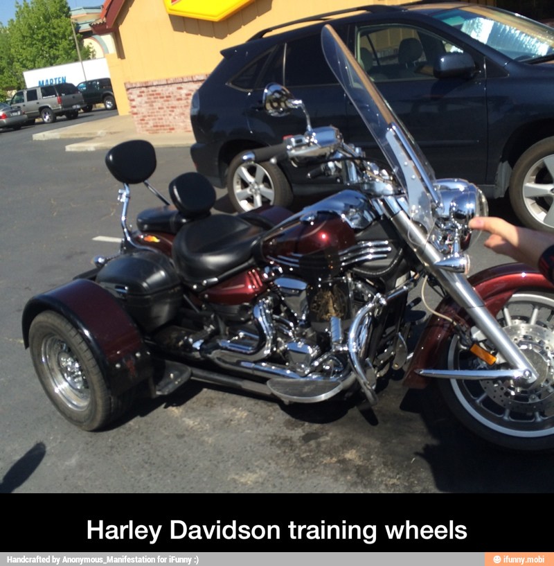 motorcycle training wheels harley